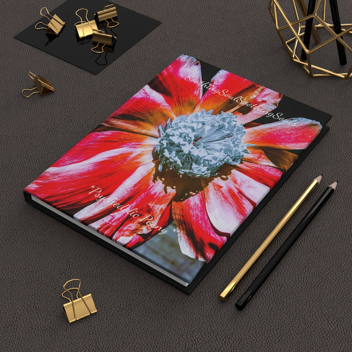 SSSS Psychedelic Peony Hardcover Journal