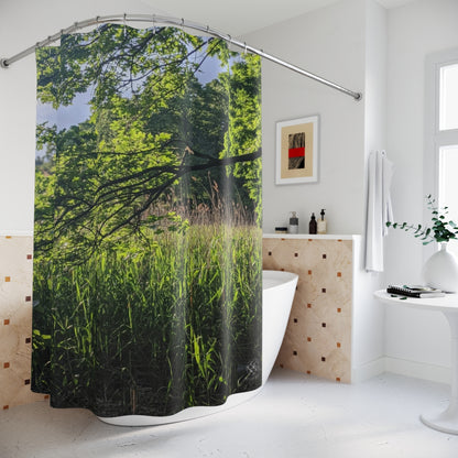 SSSS GreenScape Shower Curtain